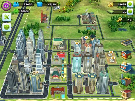 simcity buildit city layout
